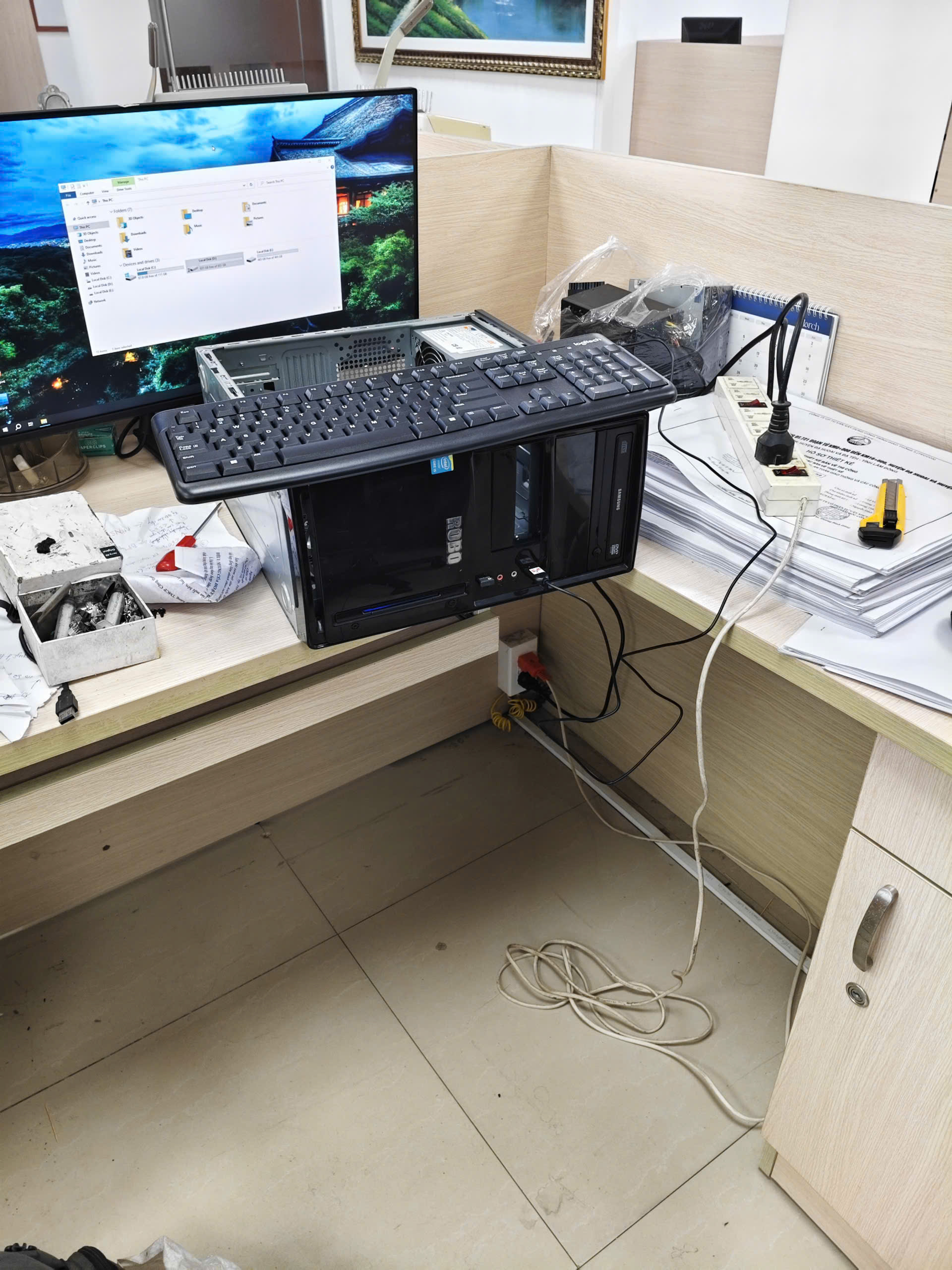 Sửa chữa máy tính cây PC văn phòng ROBO tận nơi tại KCN Mỹ Phước